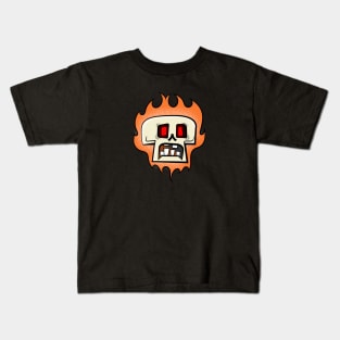 Flaming Ghoulies Kids T-Shirt